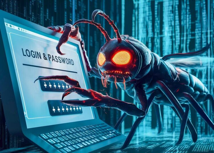 3d illustration black robot with sign that says bionicus it 1251869 2930