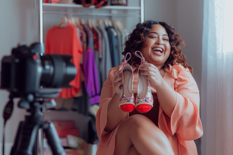 medium shot plus sized woman influencer 23 2151414112