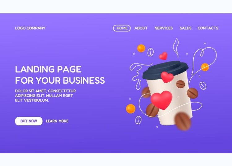 realism hand drawn landing page 23 2150203467