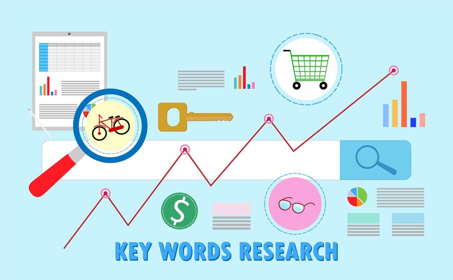 seo marketing campaignsem business search engine optimization internet marketing search flat vector with icons texts 655789 41